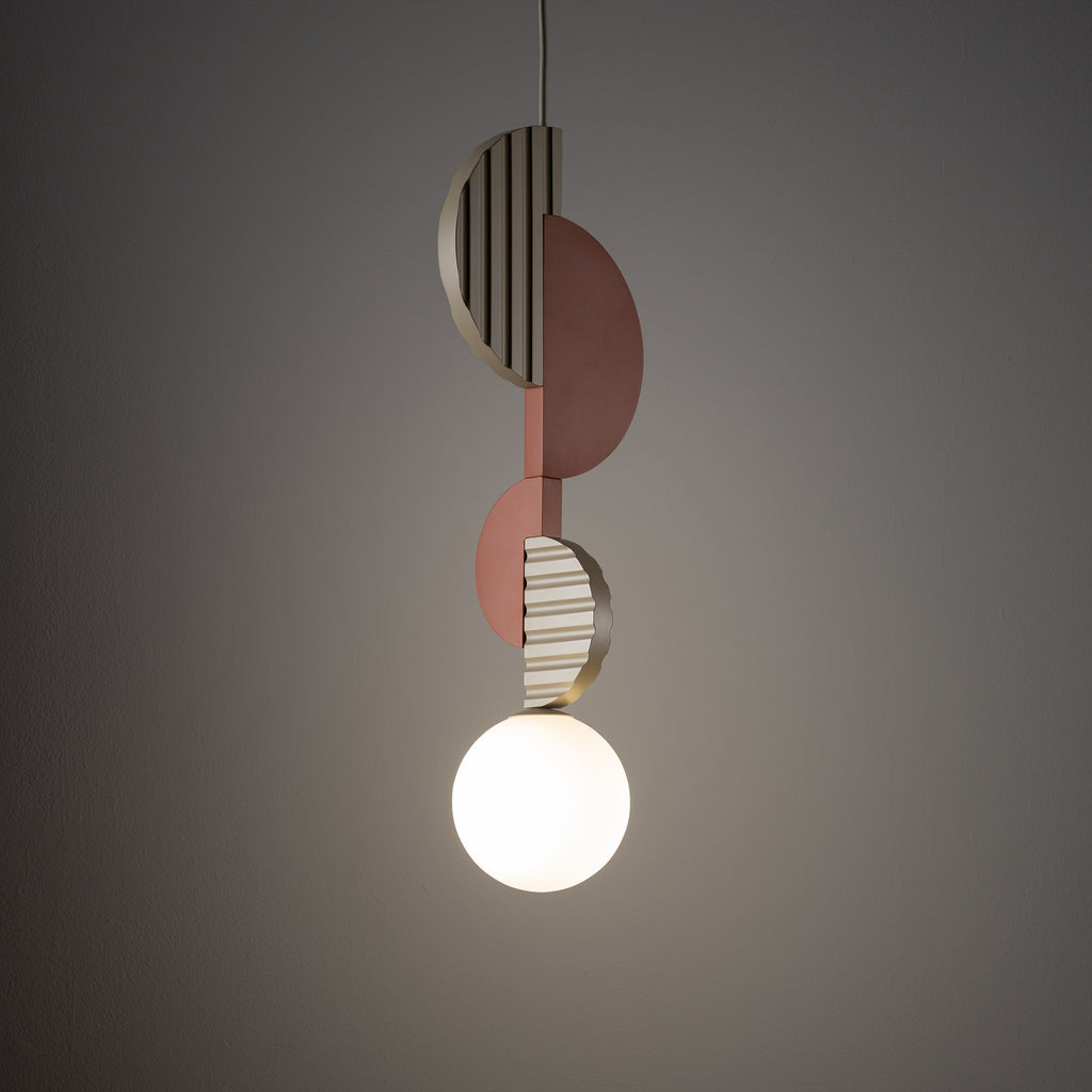 Nowodvorski Klosz / Oprawa CAMELEON DROPS COLOR A - MDF - Terakota 12113