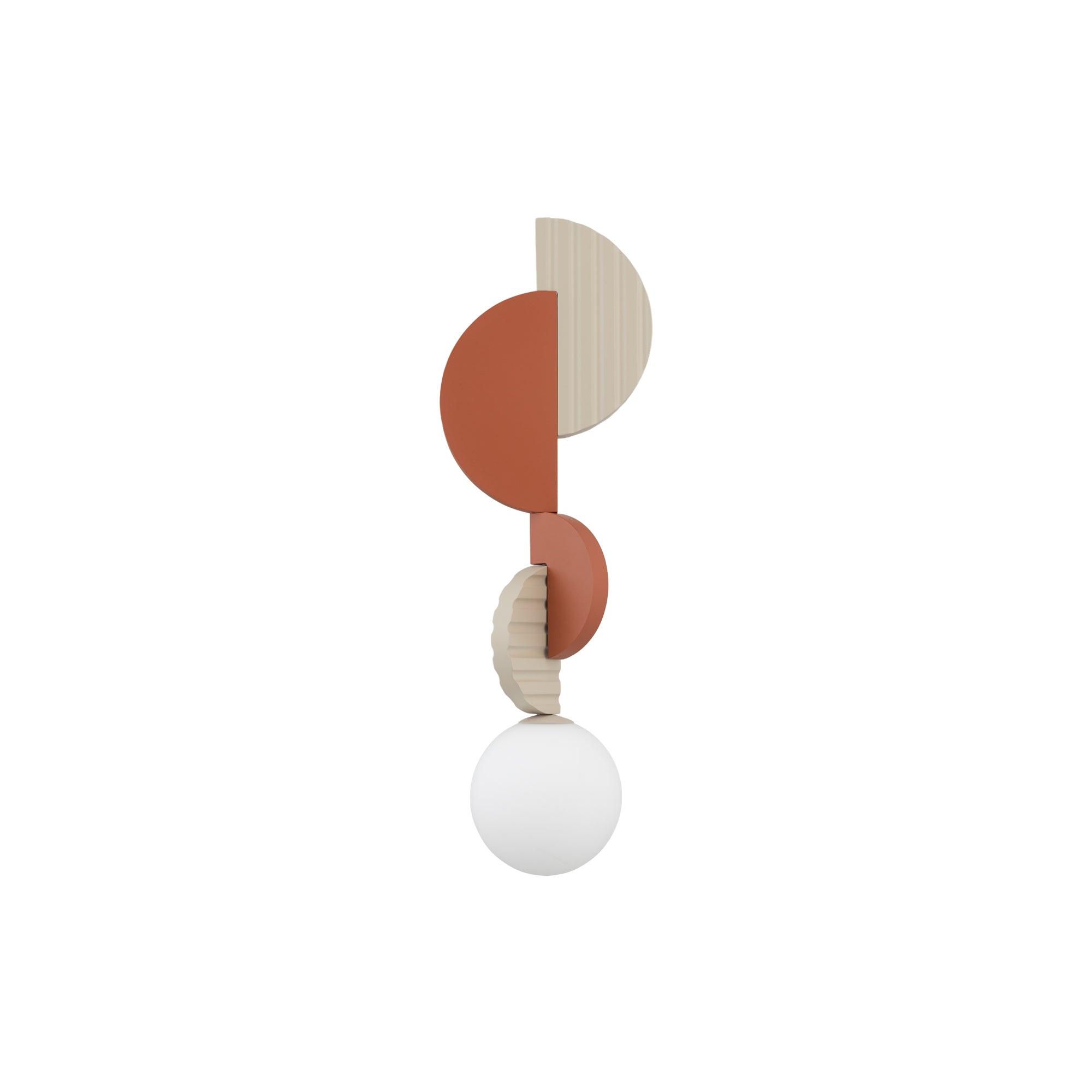 Nowodvorski Klosz / Oprawa CAMELEON DROPS COLOR A - MDF - Terakota 12113
