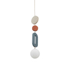 Nowodvorski Klosz / Oprawa CAMELEON DROPS COLOR B - MDF - Szary błękit 12114