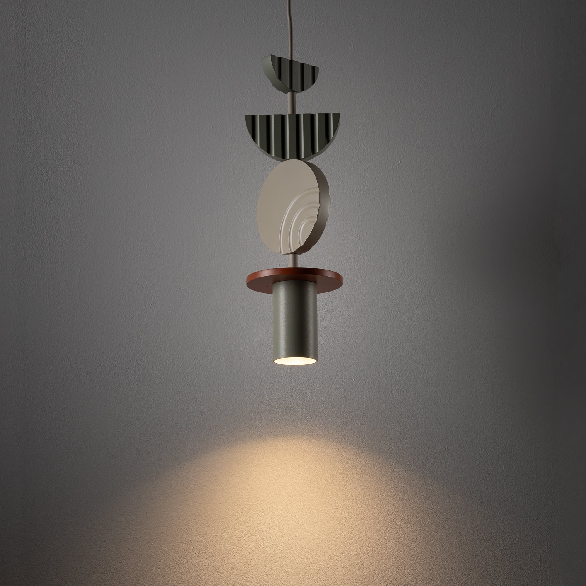Nowodvorski Klosz / Oprawa CAMELEON DROPS COLOR D - MDF - Szałwiowy 12116