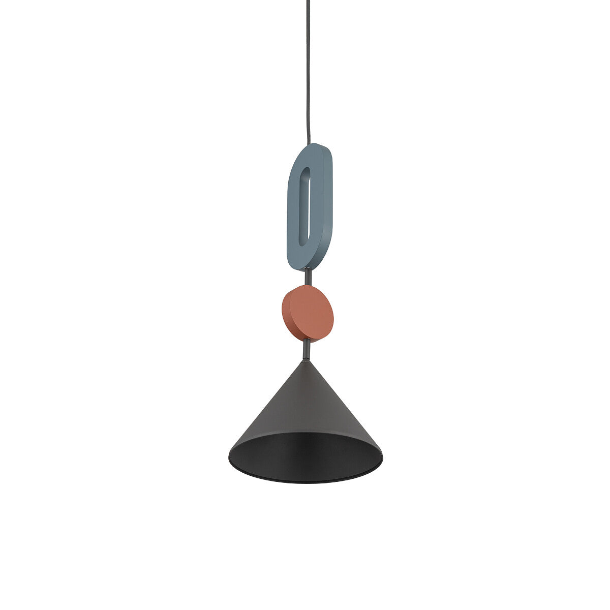 Nowodvorski Klosz / Oprawa CAMELEON DROPS COLOR F - MDF - Jedwabisty grafit 12118