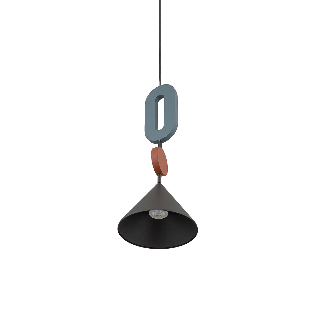 Nowodvorski Klosz / Oprawa CAMELEON DROPS COLOR F - MDF - Jedwabisty grafit 12118