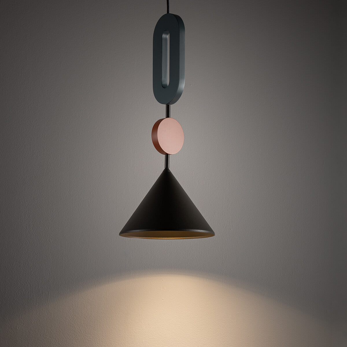 Nowodvorski Klosz / Oprawa CAMELEON DROPS COLOR F - MDF - Jedwabisty grafit 12118