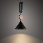 Nowodvorski Klosz / Oprawa CAMELEON DROPS COLOR F - MDF - Jedwabisty grafit 12118