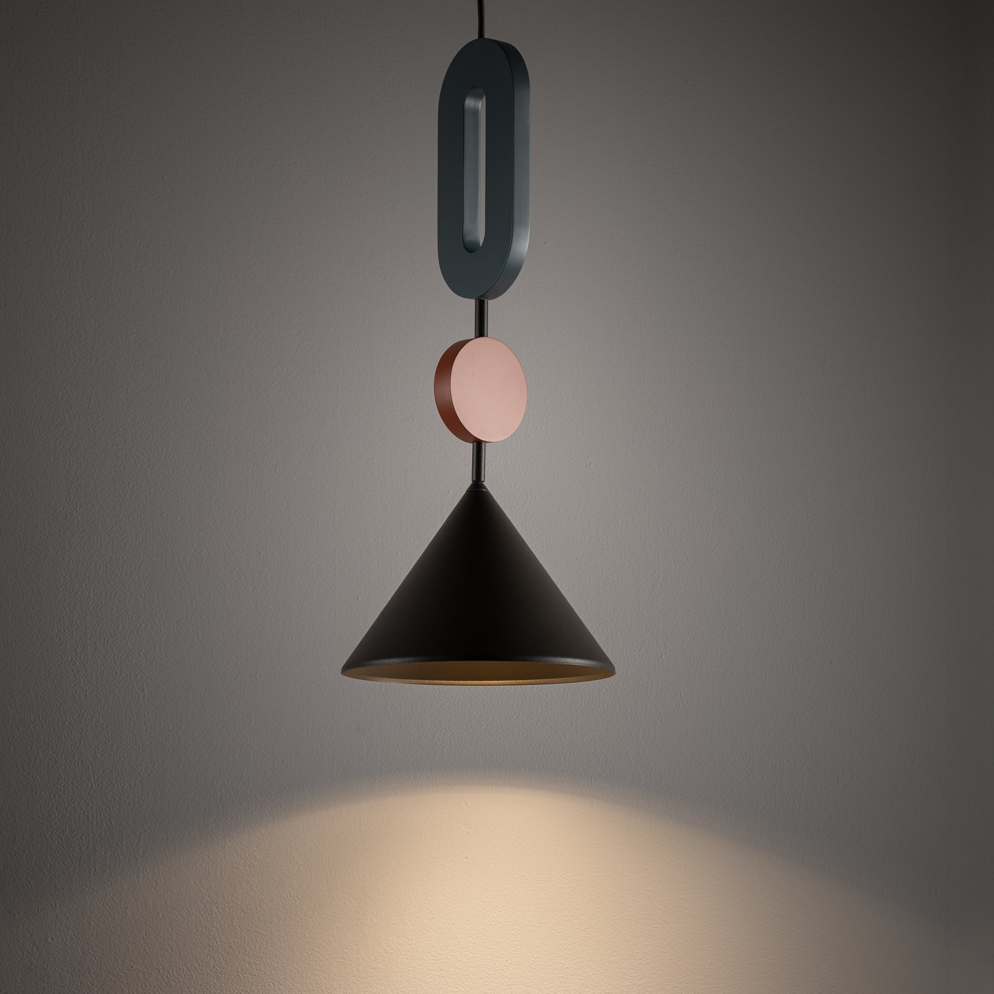 Nowodvorski Klosz / Oprawa CAMELEON DROPS COLOR F - MDF - Jedwabisty grafit 12118