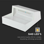 3W Oprawa Schodowa LED / Barwa:3000K / Obudowa: Biała
