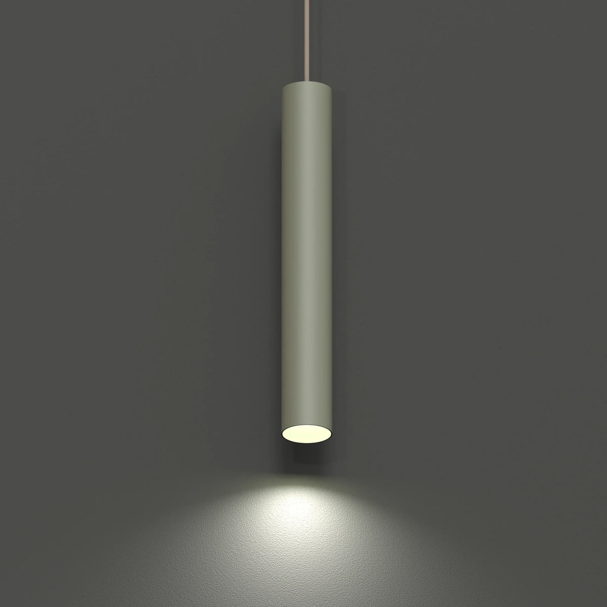 Nowodvorski Klosz / Oprawa CAMELEON FOURTY M - Stal lakierowana - Szałwiowy 12144 - lampa włączona