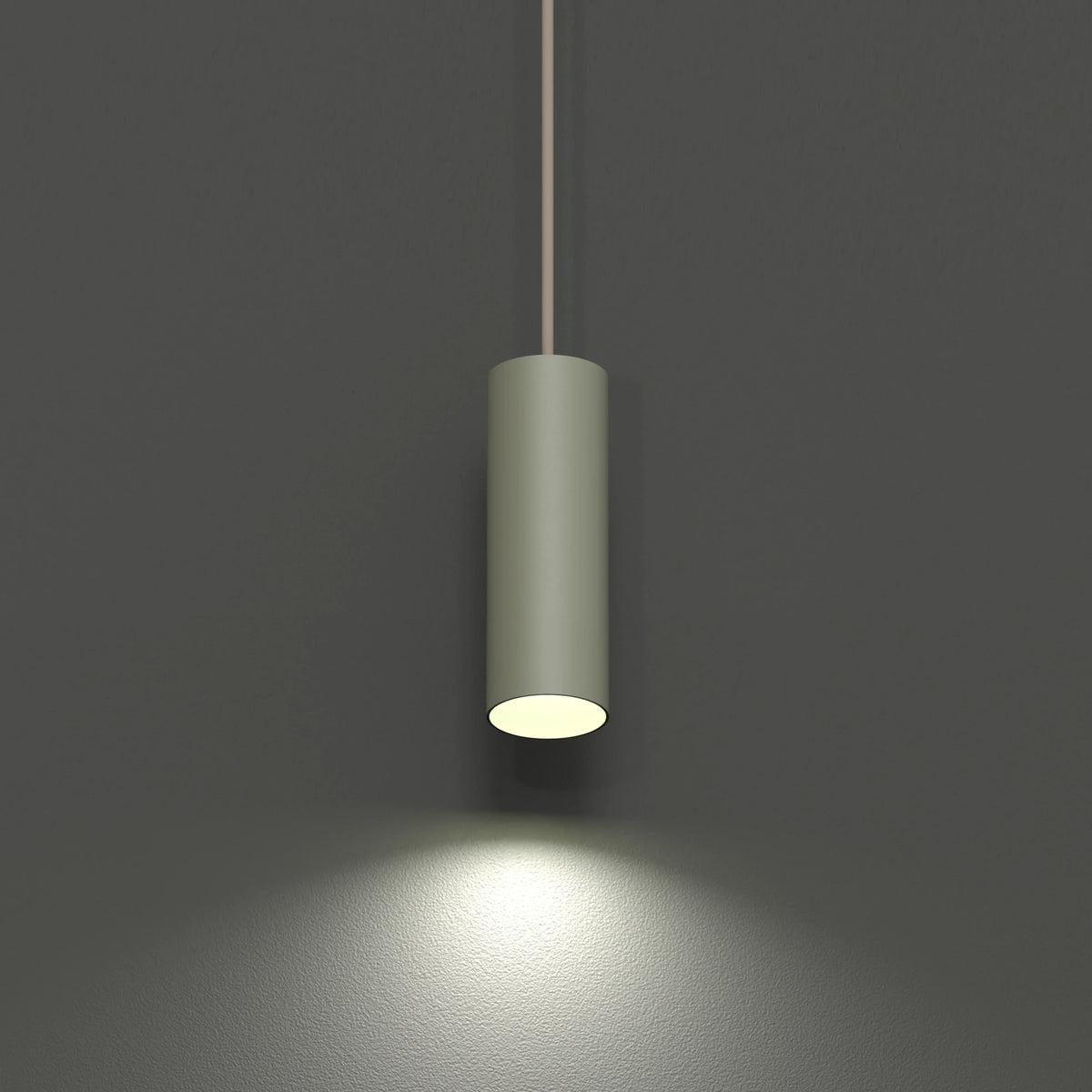 Nowodvorski Klosz / Oprawa CAMELEON FOURTY S - Stal lakierowana - Szałwiowy 12148 - lampa włączona