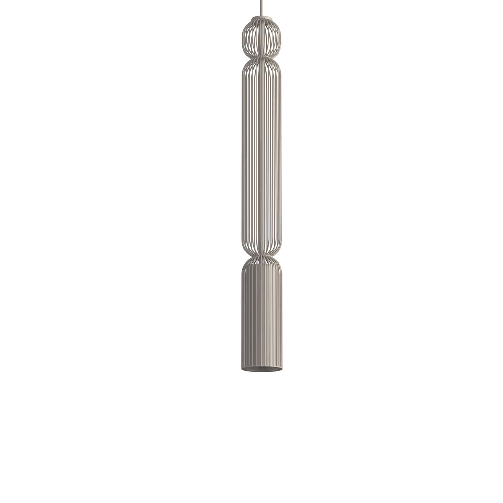 Nowodvorski Lampa wisząca SINGLES A 10W only LED 220-230 50/60 - Stal lakierowana - Beżowy 12192