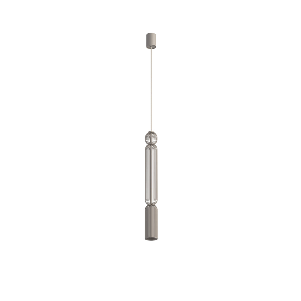 Nowodvorski Lampa wisząca SINGLES A 10W only LED 220-230 50/60 - Stal lakierowana - Beżowy 12192
