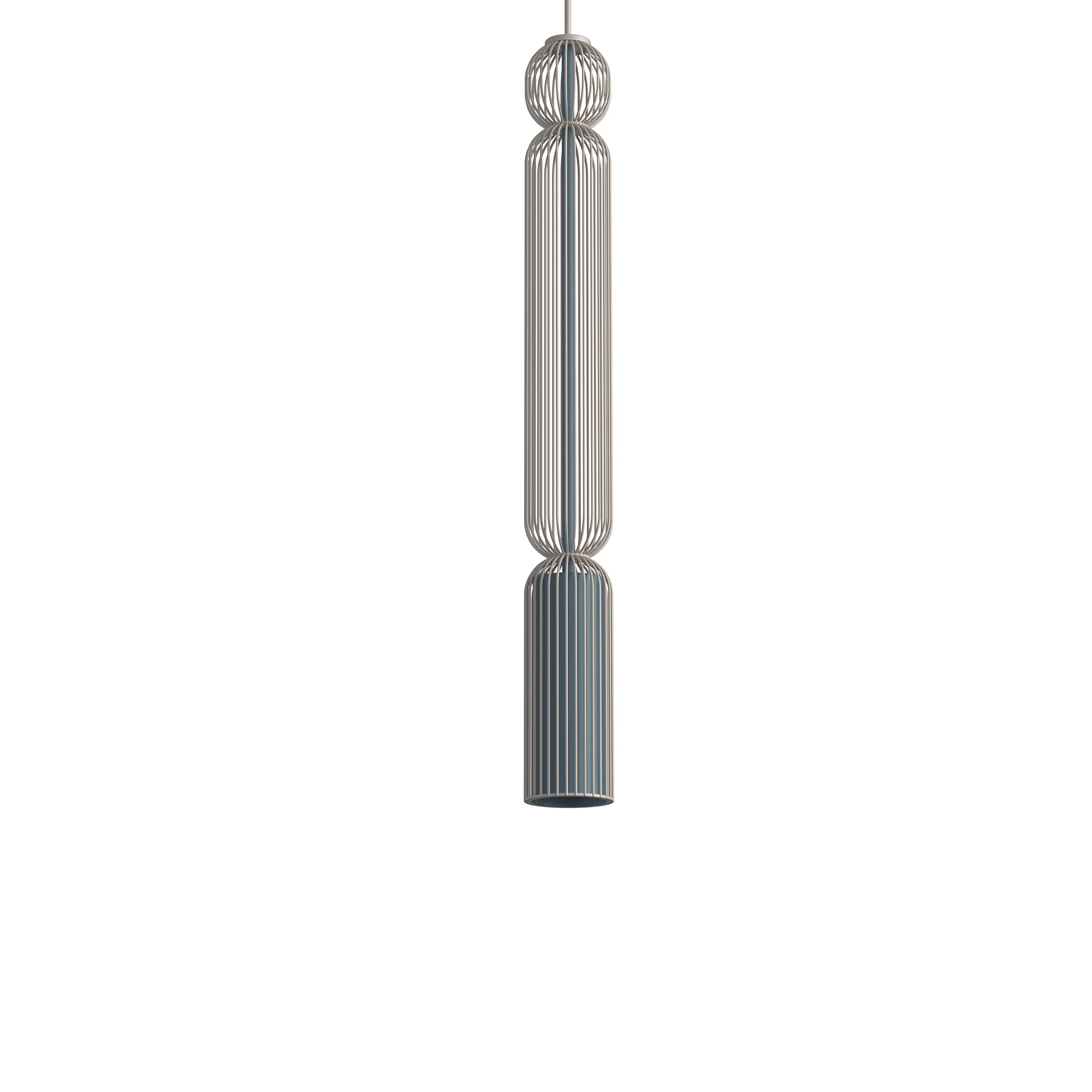 Nowodvorski Lampa wisząca SINGLES A 10W only LED 220-230 50/60 - Stal lakierowana - Beżowy 12194