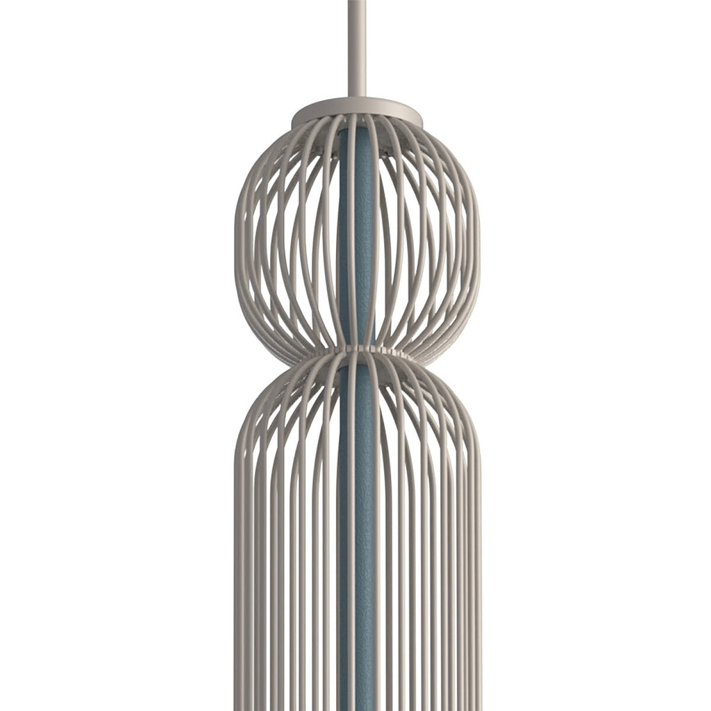 Nowodvorski Lampa wisząca SINGLES A 10W only LED 220-230 50/60 - Stal lakierowana - Beżowy 12194