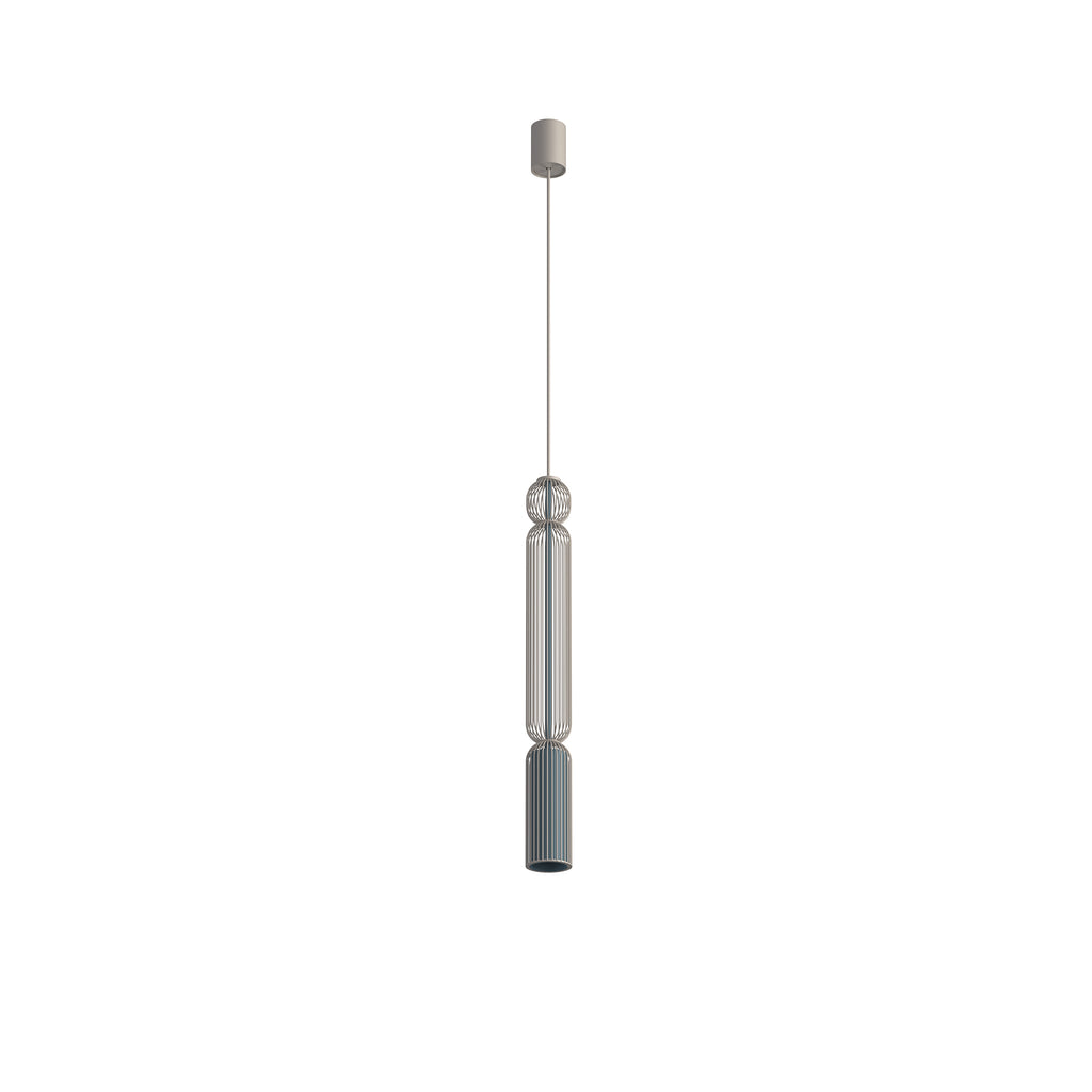 Nowodvorski Lampa wisząca SINGLES A 10W only LED 220-230 50/60 - Stal lakierowana - Beżowy 12194