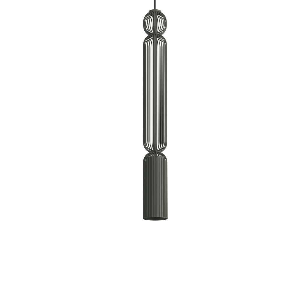 Nowodvorski Lampa wisząca SINGLES A 10W only LED 220-230 50/60 - Stal lakierowana - Jedwabisty grafit 12195
