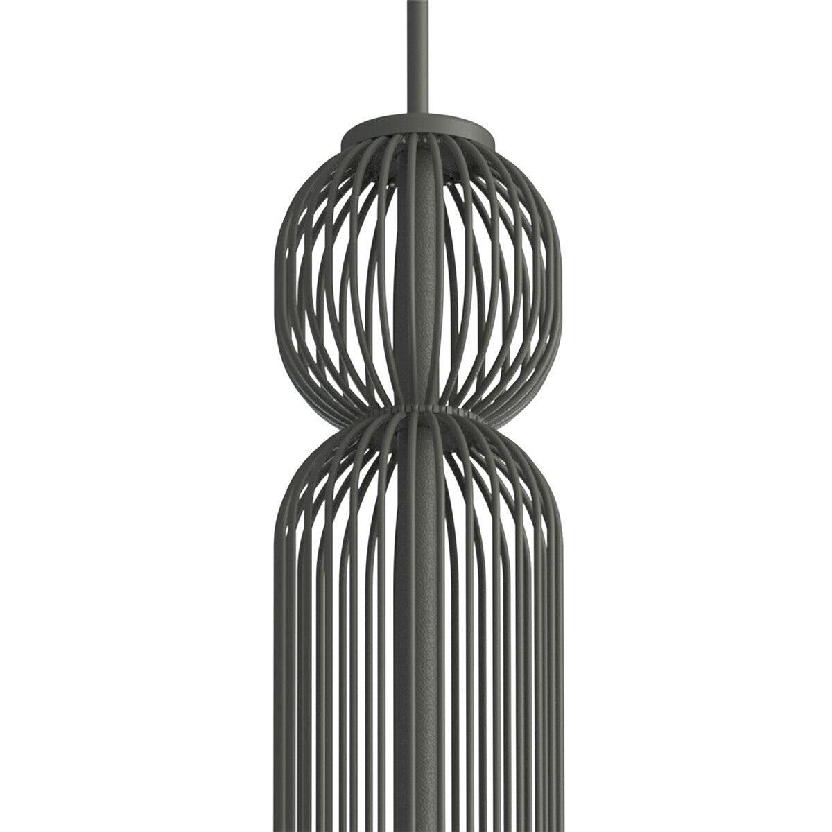 Nowodvorski Lampa wisząca SINGLES A 10W only LED 220-230 50/60 - Stal lakierowana - Jedwabisty grafit 12195
