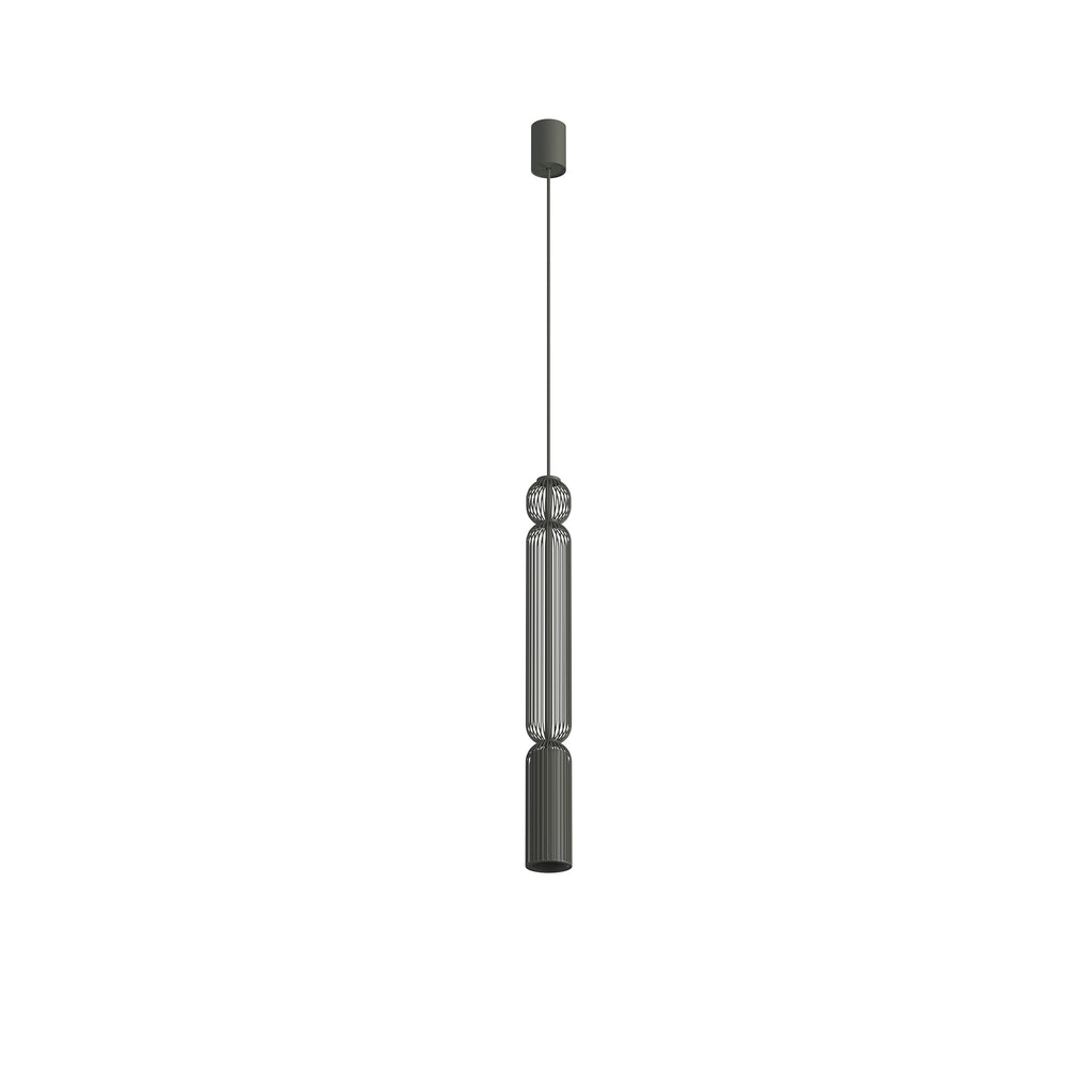 Nowodvorski Lampa wisząca SINGLES A 10W only LED 220-230 50/60 - Stal lakierowana - Jedwabisty grafit 12195