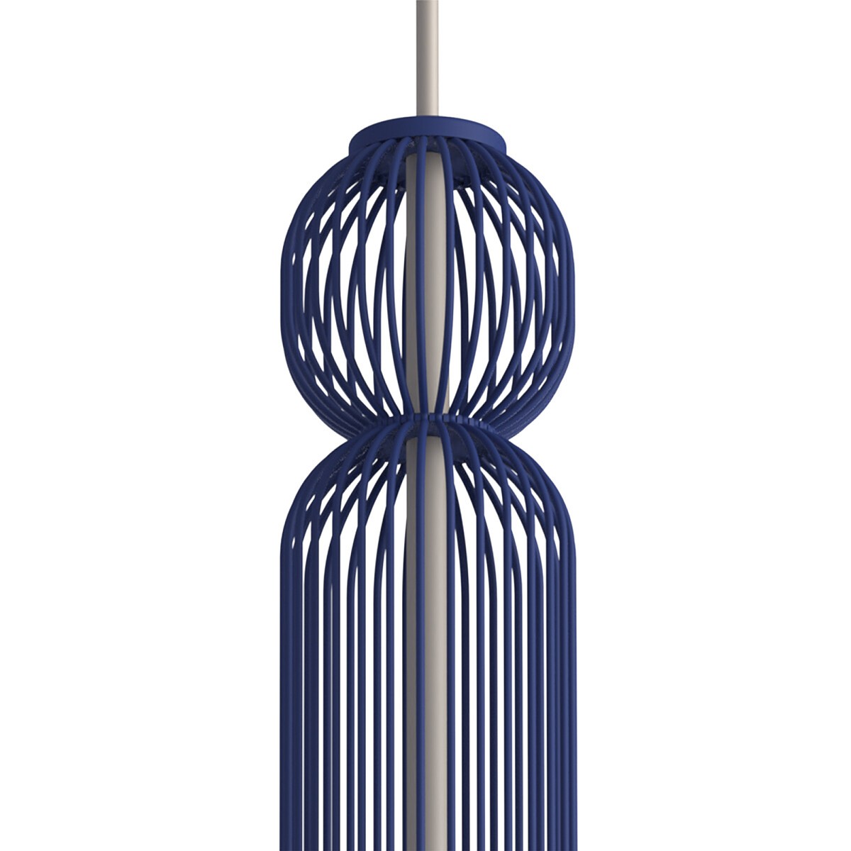 Nowodvorski Lampa wisząca SINGLES A 10W only LED 220-230 50/60 - Stal lakierowana - Granatowy 12196