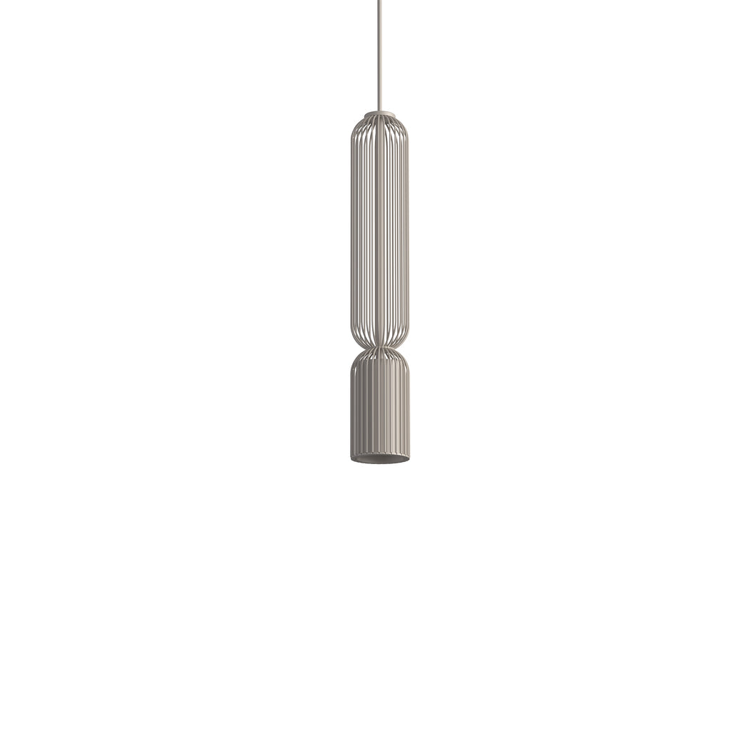 Nowodvorski Lampa wisząca SINGLES B 10W only LED 220-230 50/60 - Stal lakierowana - Beżowy 12197