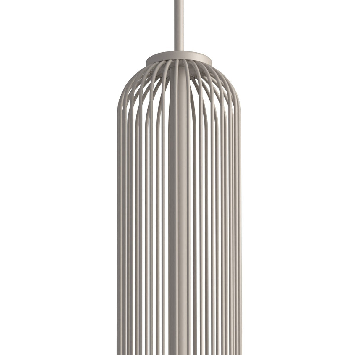 Nowodvorski Lampa wisząca SINGLES B 10W only LED 220-230 50/60 - Stal lakierowana - Beżowy 12197