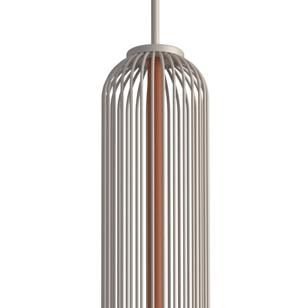 Nowodvorski Lampa wisząca SINGLES B 10W only LED 220-230 50/60 - Stal lakierowana - Beżowy 12198