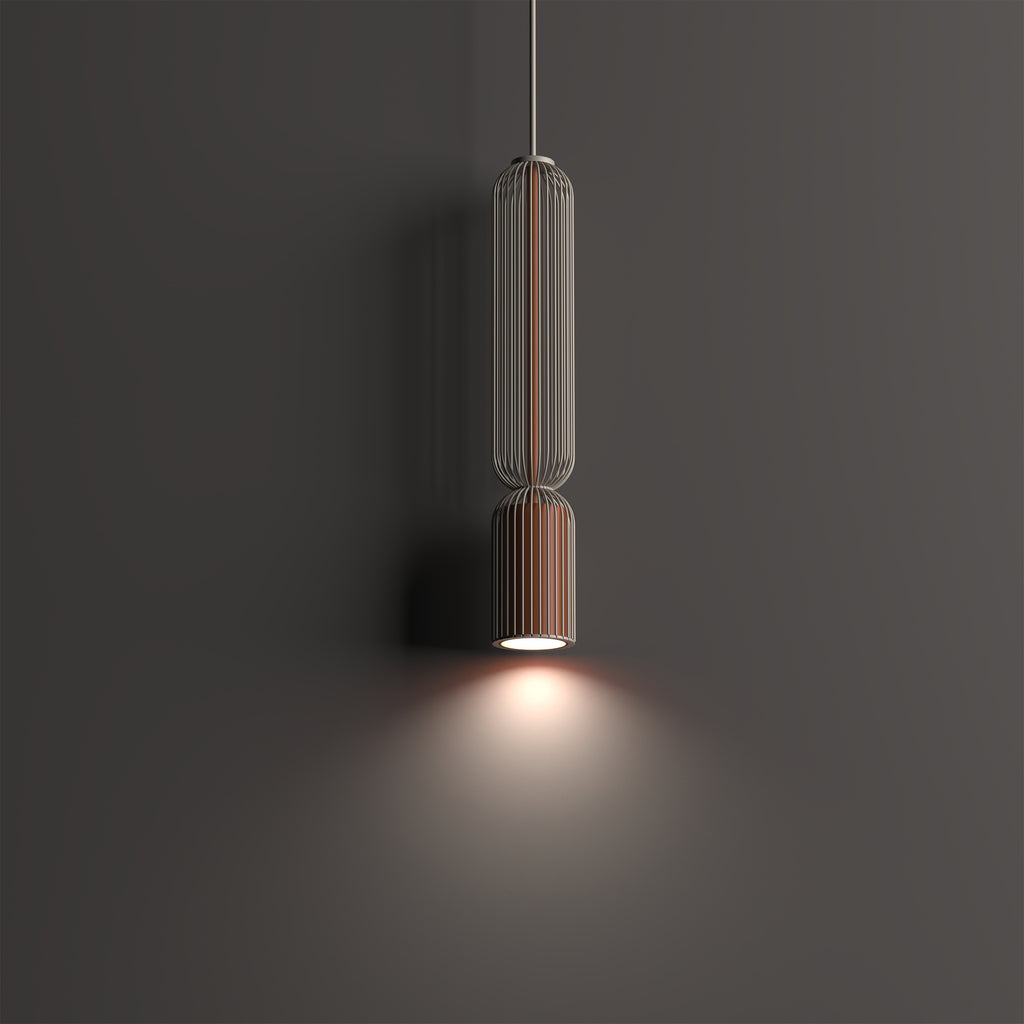 Nowodvorski Lampa wisząca SINGLES B 10W only LED 220-230 50/60 - Stal lakierowana - Beżowy 12198
