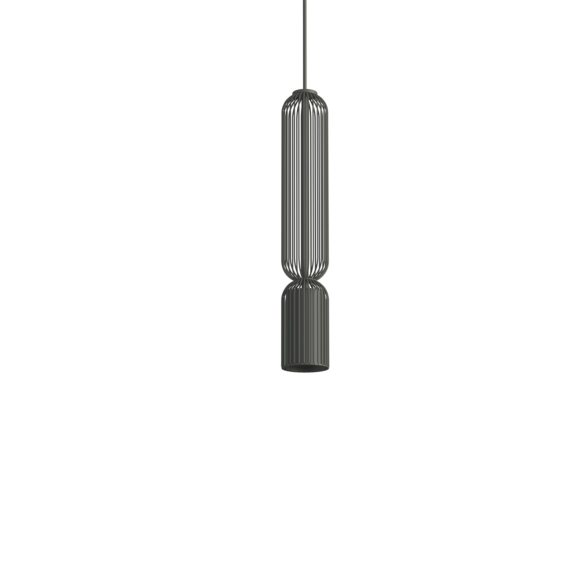 Nowodvorski Lampa wisząca SINGLES B 10W only LED 220-230 50/60 - Stal lakierowana - Jedwabisty grafit 12201