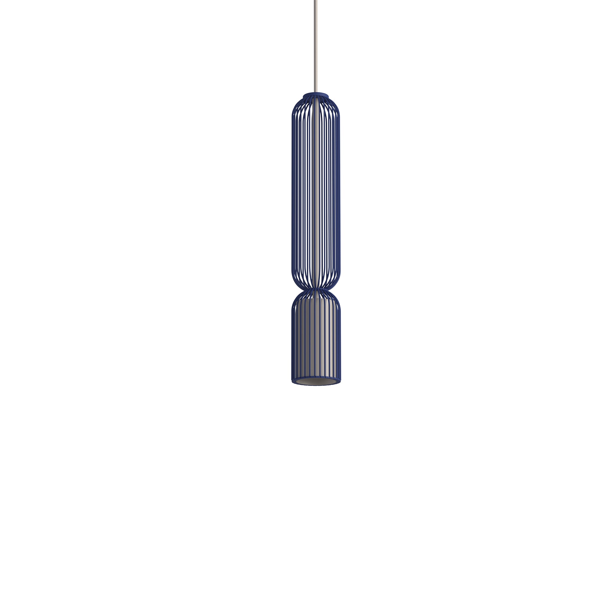 Nowodvorski Lampa wisząca SINGLES B 10W only LED 220-230 50/60 - Stal lakierowana - Granatowy 12202