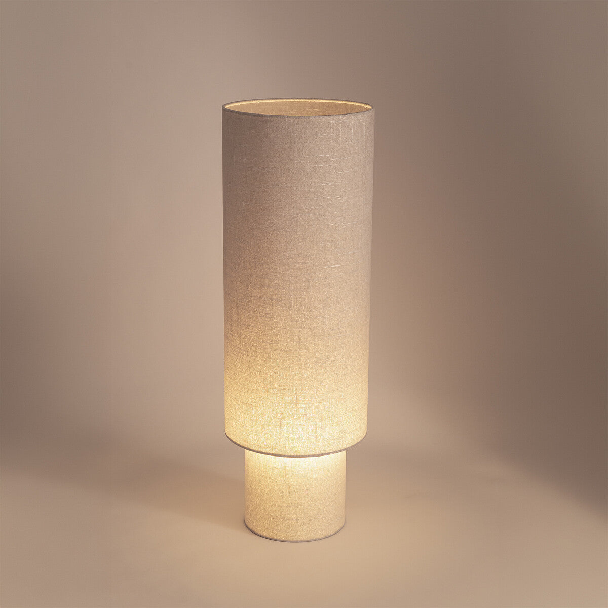 Nowodvorski Lampa podłogowa SANTANA 25W only LED 220-230 50/60 Hz - Tkanina - Kremowy 12203