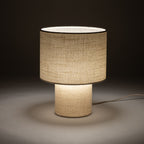 Nowodvorski Lampa podłogowa SANTANA  A 25W only LED 220-230 50/60 Hz - Tkanina - Kremowy 12204