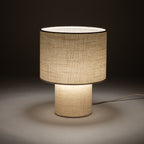 Nowodvorski Lampa podłogowa SANTANA  A 25W only LED 220-230 50/60 Hz - Tkanina - Kremowy 12204