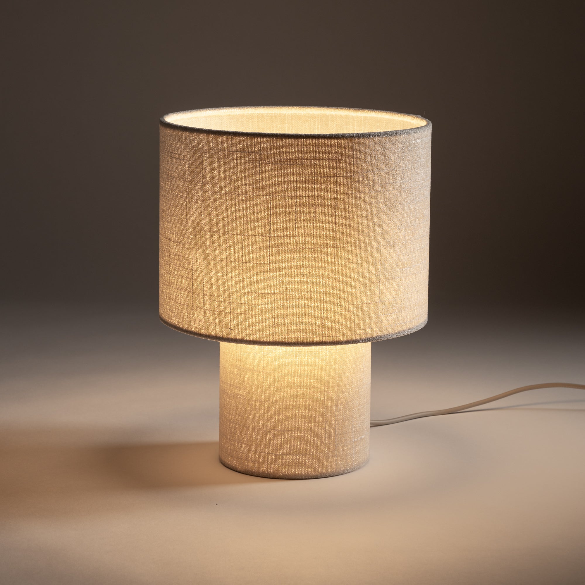 Nowodvorski Lampa podłogowa SANTANA  A 25W only LED 220-230 50/60 Hz - Tkanina - Kremowy 12204
