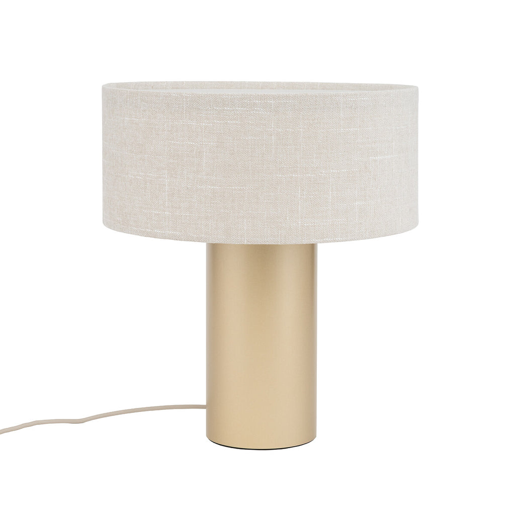 Nowodvorski Lampa stołowa SANTANA C 25W only LED 220-230 50/60 Hz - Tkanina - Kremowy 12206