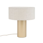 Nowodvorski Lampa stołowa SANTANA C 25W only LED 220-230 50/60 Hz - Tkanina - Kremowy 12206