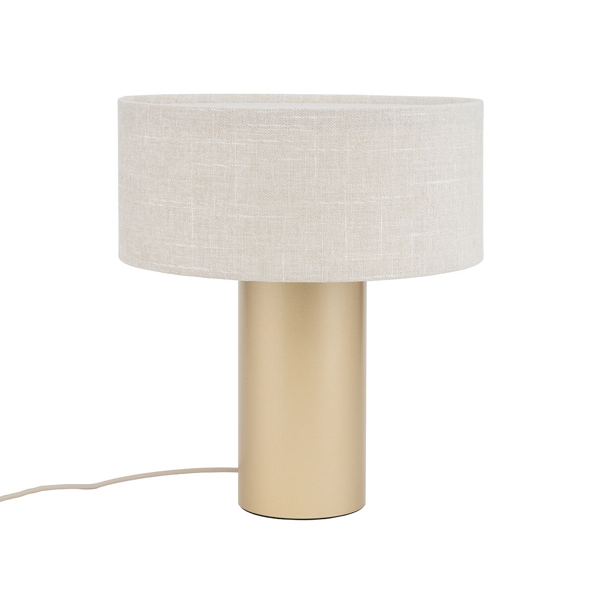 Nowodvorski Lampa stołowa SANTANA C 25W only LED 220-230 50/60 Hz - Tkanina - Kremowy 12206