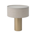 Nowodvorski Lampa stołowa SANTANA C 25W only LED 220-230 50/60 Hz - Tkanina - Kremowy 12206