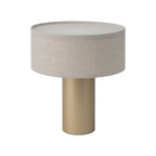 Nowodvorski Lampa stołowa SANTANA C 25W only LED 220-230 50/60 Hz - Tkanina - Kremowy 12206