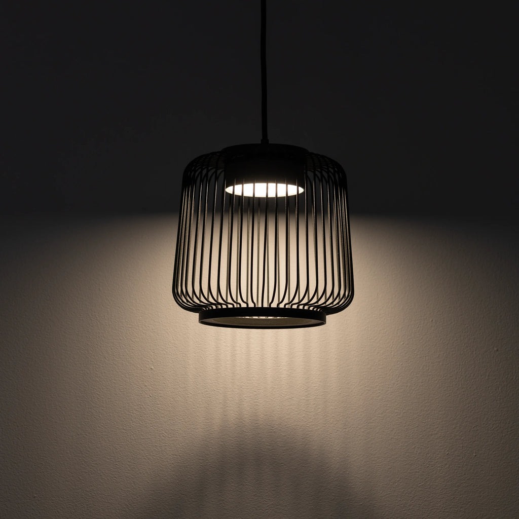 Nowodvorski Lampa wisząca KENAI A 15W only LED 220-230 50/60 - Stal lakierowana - Jedwabisty grafit 12220
