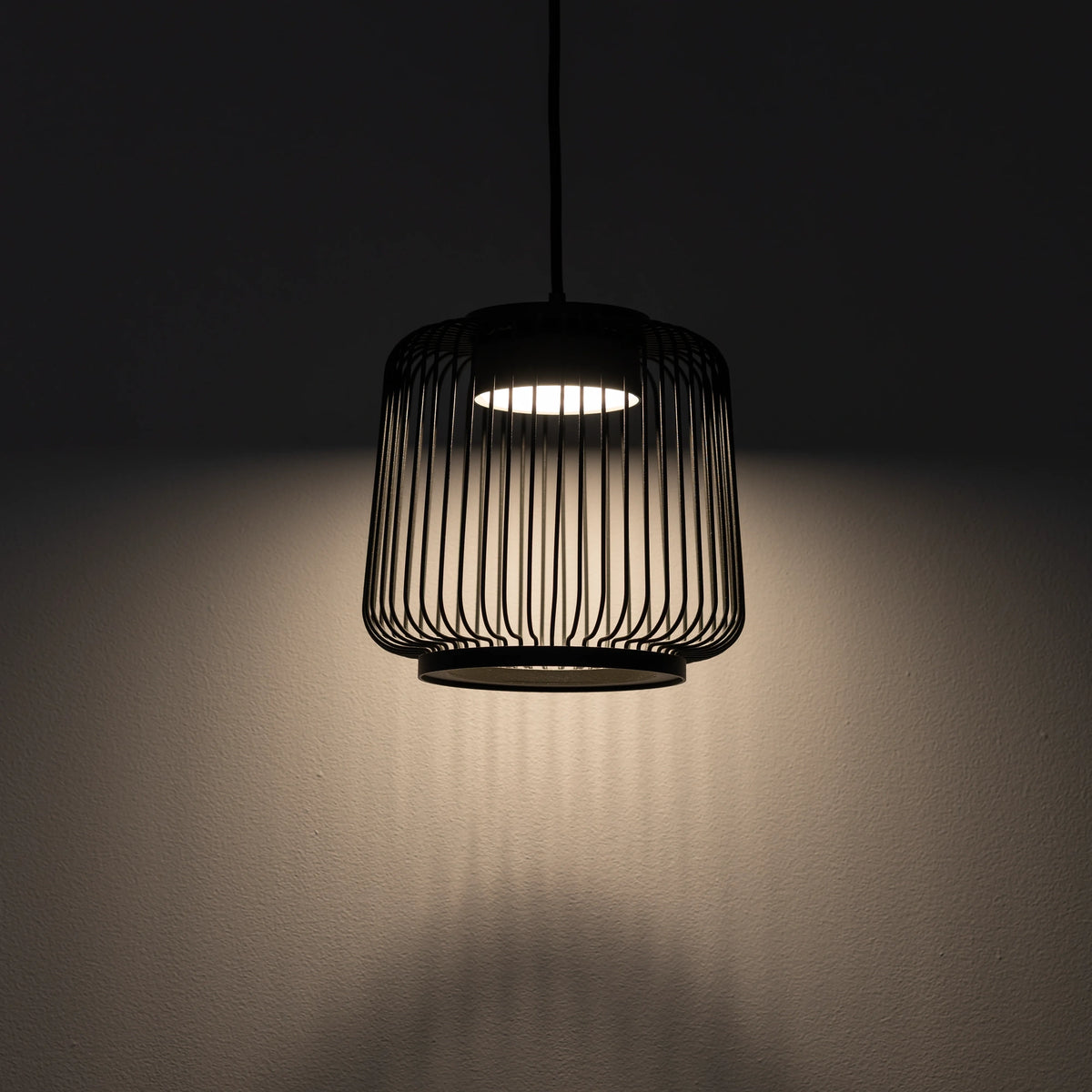 Nowodvorski Lampa wisząca KENAI A 15W only LED 220-230 50/60 - Stal lakierowana - Jedwabisty grafit 12220