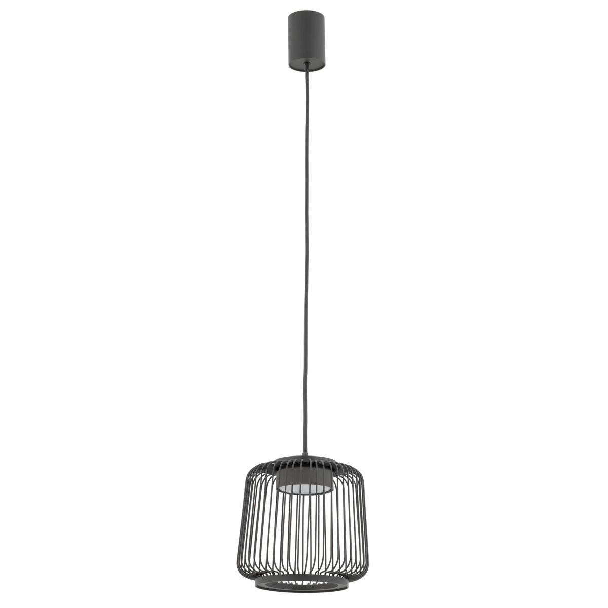 Nowodvorski Lampa wisząca KENAI A 15W only LED 220-230 50/60 - Stal lakierowana - Jedwabisty grafit 12220
