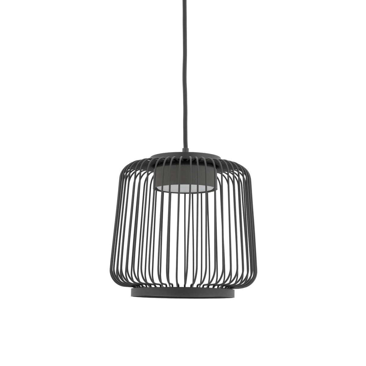 Nowodvorski Lampa wisząca KENAI A 15W only LED 220-230 50/60 - Stal lakierowana - Jedwabisty grafit 12220