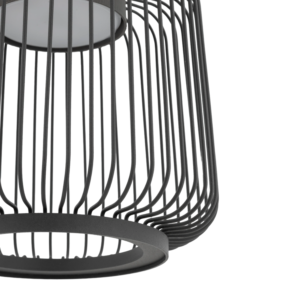 Nowodvorski Lampa wisząca KENAI A 15W only LED 220-230 50/60 - Stal lakierowana - Jedwabisty grafit 12220