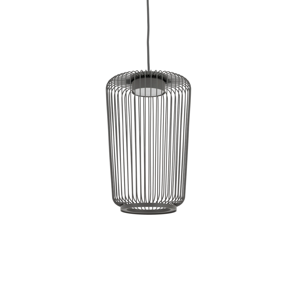 Nowodvorski Lampa wisząca KENAI B 15W only LED 220-230 50/60 - Stal lakierowana - Jedwabisty grafit 12224