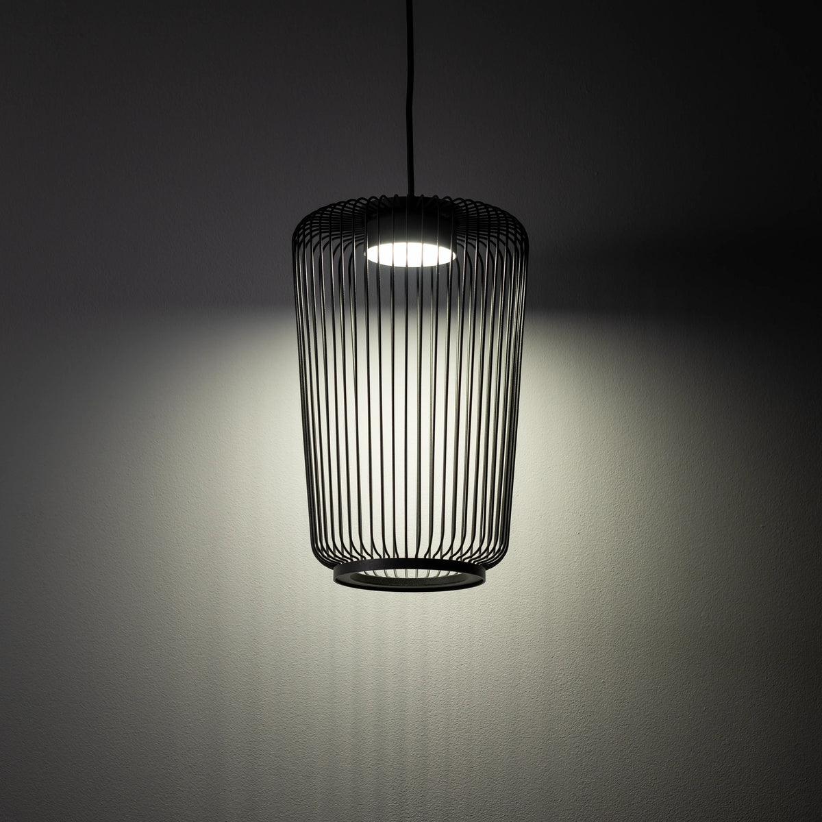 Nowodvorski Lampa wisząca KENAI B 15W only LED 220-230 50/60 - Stal lakierowana - Jedwabisty grafit 12224