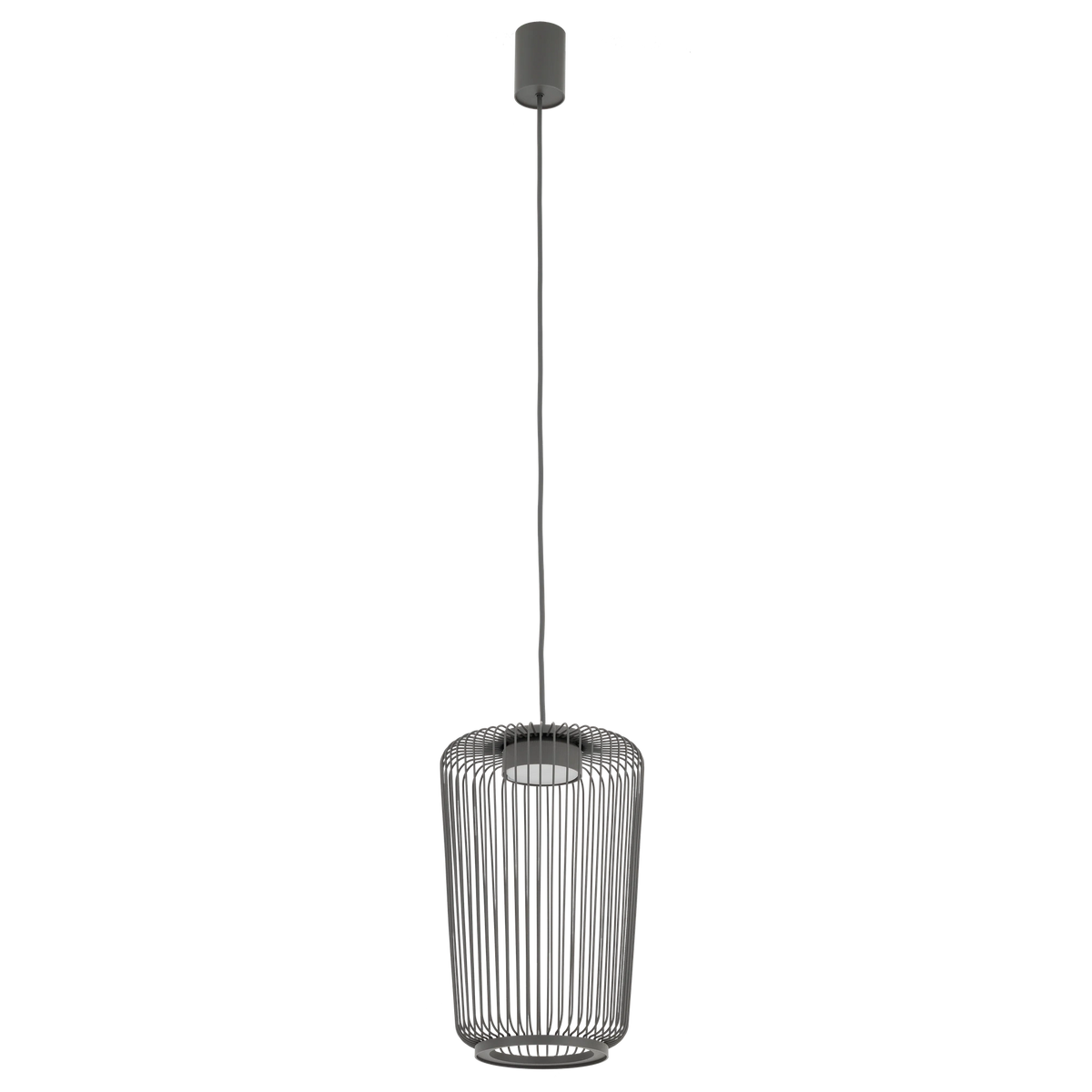Nowodvorski Lampa wisząca KENAI B 15W only LED 220-230 50/60 - Stal lakierowana - Jedwabisty grafit 12224