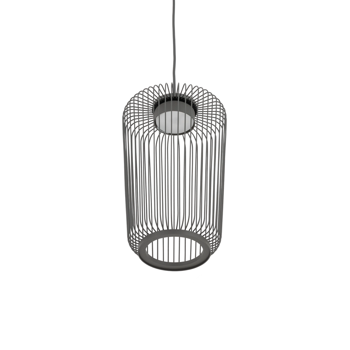Nowodvorski Lampa wisząca KENAI B 15W only LED 220-230 50/60 - Stal lakierowana - Jedwabisty grafit 12224
