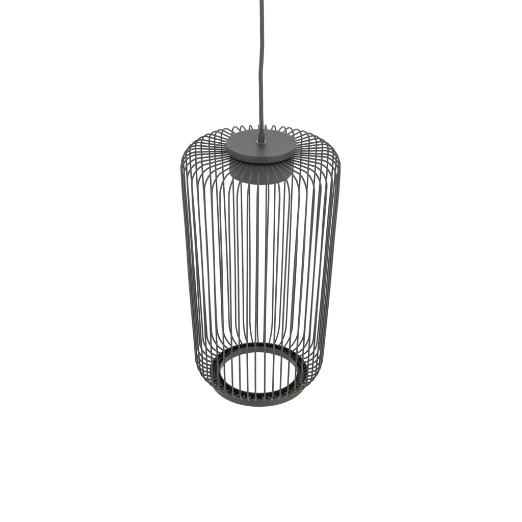 Nowodvorski Lampa wisząca KENAI B 15W only LED 220-230 50/60 - Stal lakierowana - Jedwabisty grafit 12224