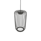 Nowodvorski Lampa wisząca KENAI B 15W only LED 220-230 50/60 - Stal lakierowana - Jedwabisty grafit 12224