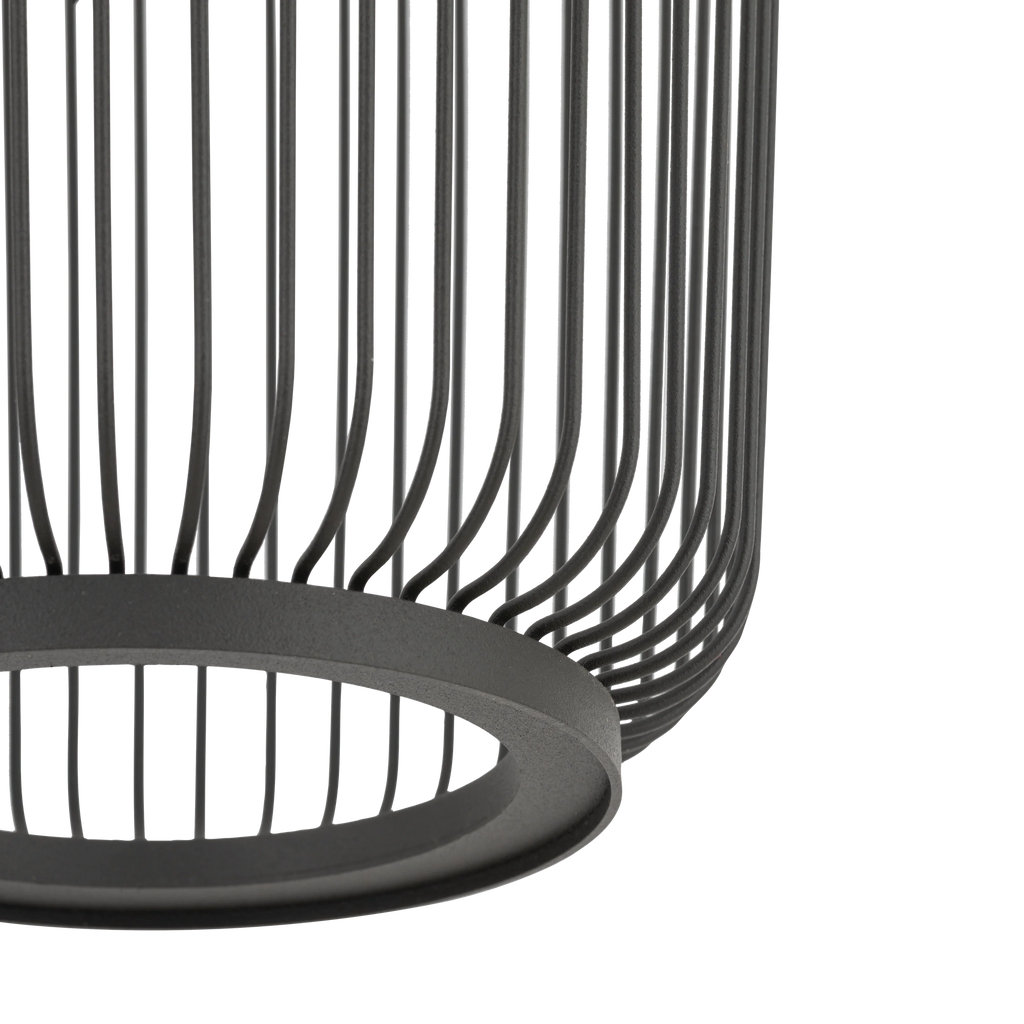 Nowodvorski Lampa wisząca KENAI B 15W only LED 220-230 50/60 - Stal lakierowana - Jedwabisty grafit 12224