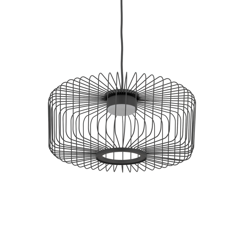 Nowodvorski Lampa wisząca KENAI C 15W only LED 220-230 50/60 - Stal lakierowana - Jedwabisty grafit 12228