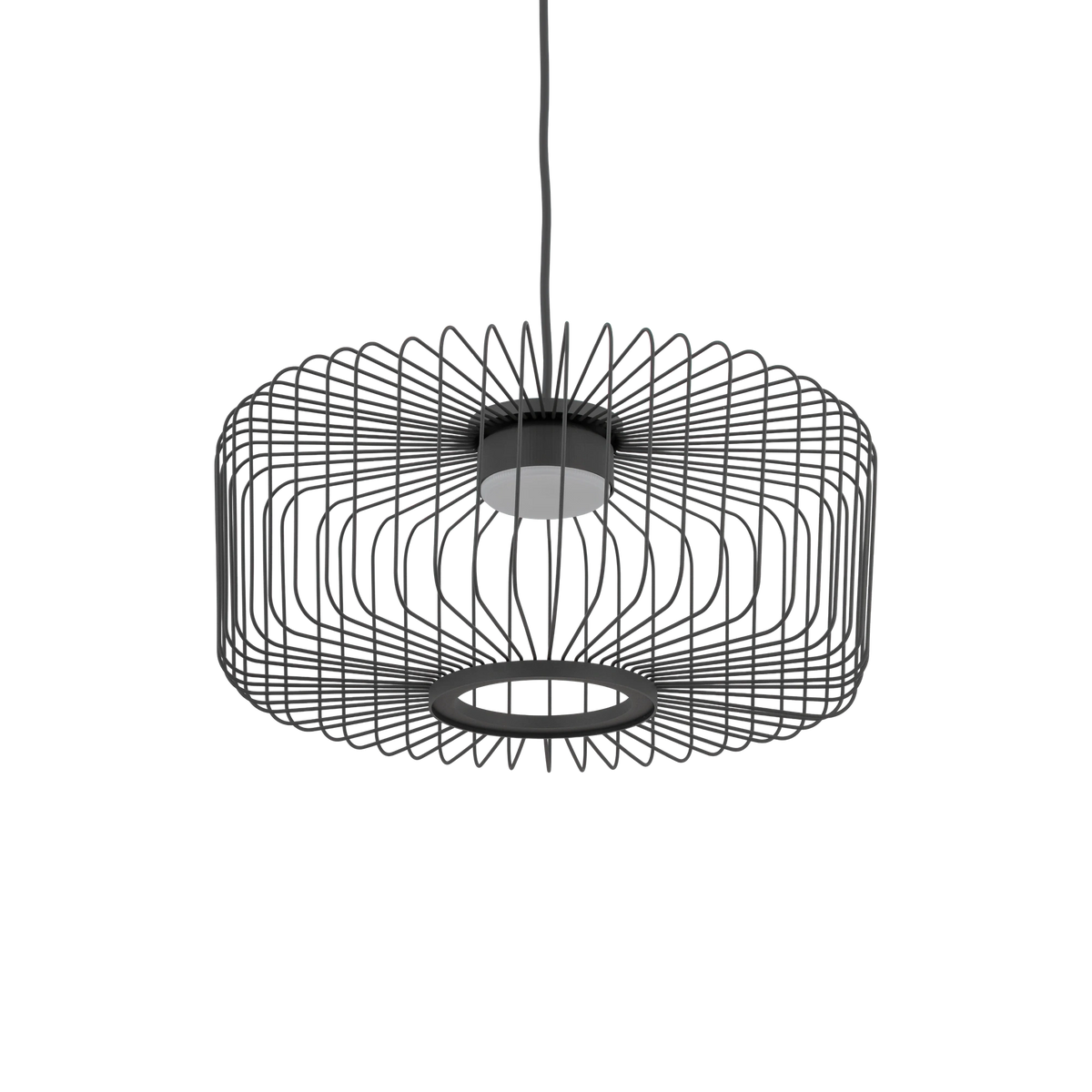 Nowodvorski Lampa wisząca KENAI C 15W only LED 220-230 50/60 - Stal lakierowana - Jedwabisty grafit 12228